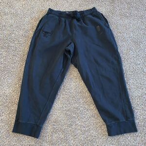 Men’s Nike NBA Authentic Chicago Bulls Black Joggers Sweatpants Size XL